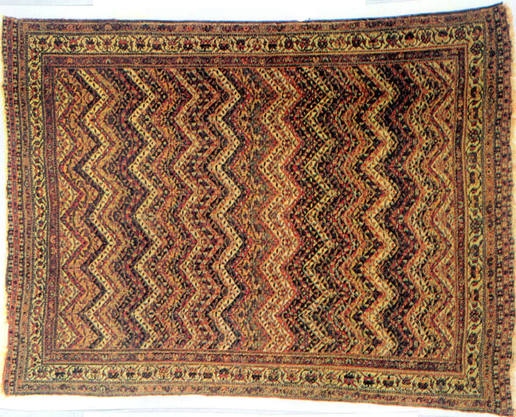 19世纪伊朗南部部落的波斯地毯样式
